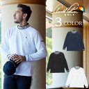 アーノルドパーマー ゴルフウェア 長袖シャツ メンズ ワッフルモックネック長袖シャツ AP220202C10 arnold palmer