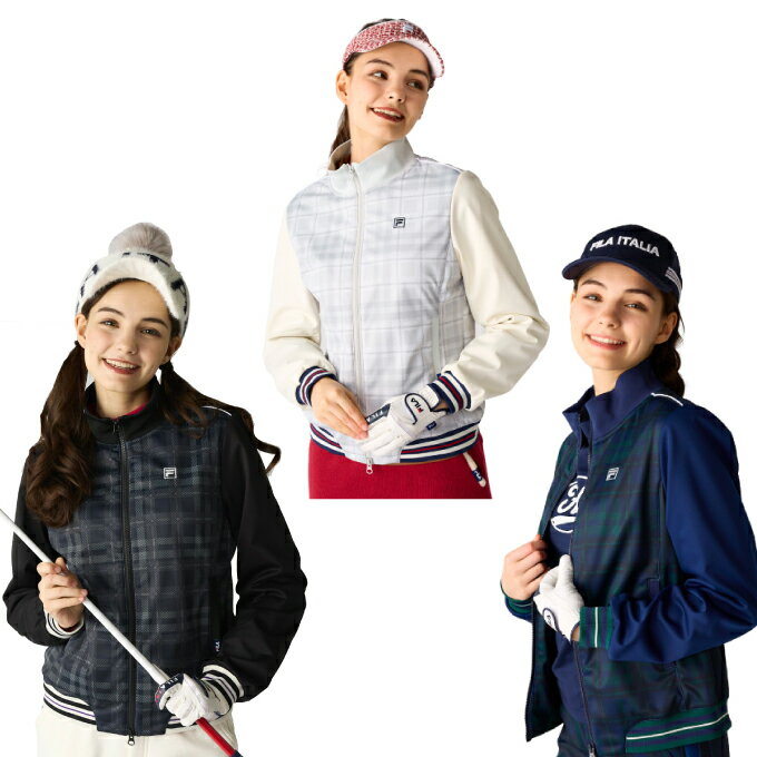 フィラ FILA ゴルフウェア ブルゾン レディース ボンディングジャケット 794-205 その1