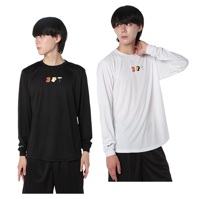 スリーポイント ThreePoint バスケットボール 長袖シャツ メンズ 長袖 STグッズTシャツ TP570414C04