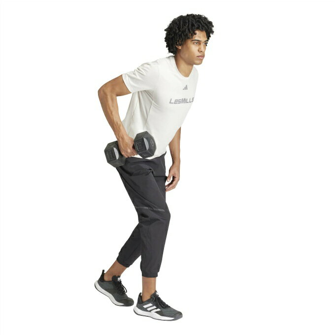 【全品最大ポイント10倍！ 4/4 20:00〜4/10 1:59】アディダス Tシャツ 半袖 メンズ M LESMILLS Tシャツ JRS32-IX7976 adidas