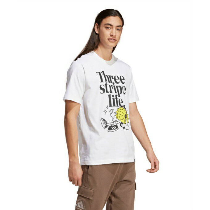 アディダス Tシャツ 半袖 メンズ ポジティビティ グラフィック 半袖Tシャツ IY0727...