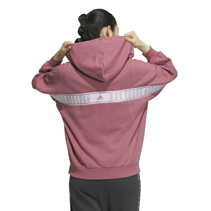 ���ǥ����� �������åȥѡ����� ��ǥ����� WORDING LOOSE FIT FRENCHTERRY FULL ZIP HOODIE JG8225 KTX49 adidas