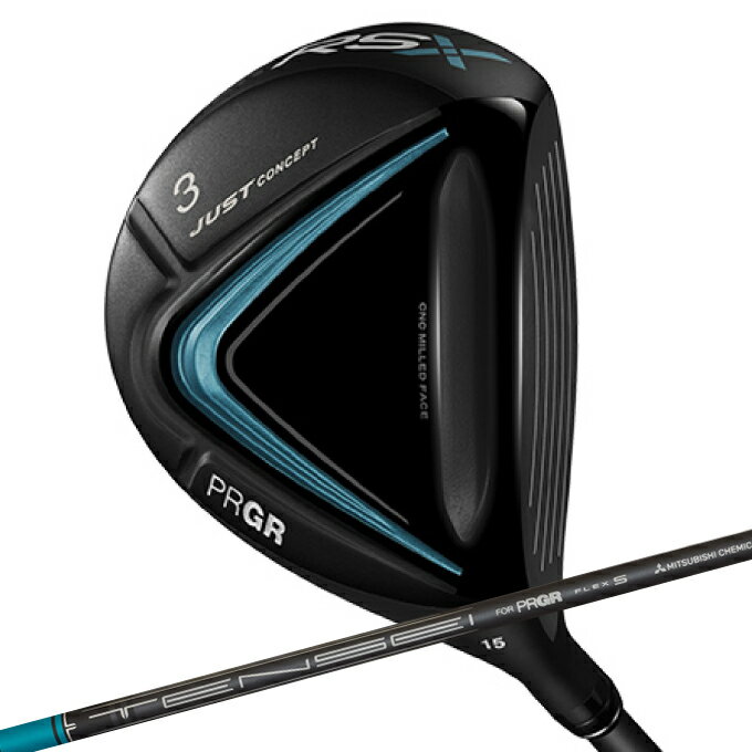 【全品対象最大10％OFF！11/20 20:00〜11/27 1:59】プロギア PRGR ゴルフクラブ フェアウェイウッド メンズ RS Xシリーズ RS フェアウェイウッド TENSEI FOR PRGR シャフト RSX 2024 FW