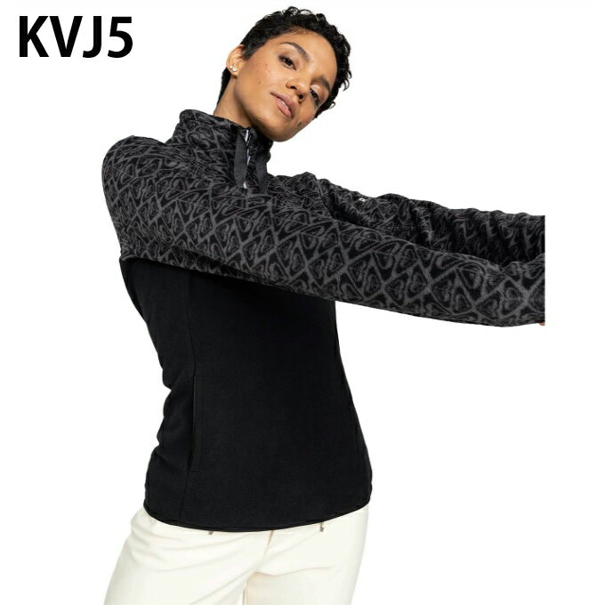 �������� ROXY ������ ���Ρ��ܡ��� �ե꡼�� ��ǥ����� SAYNA HALF ZIP ERJFT04831