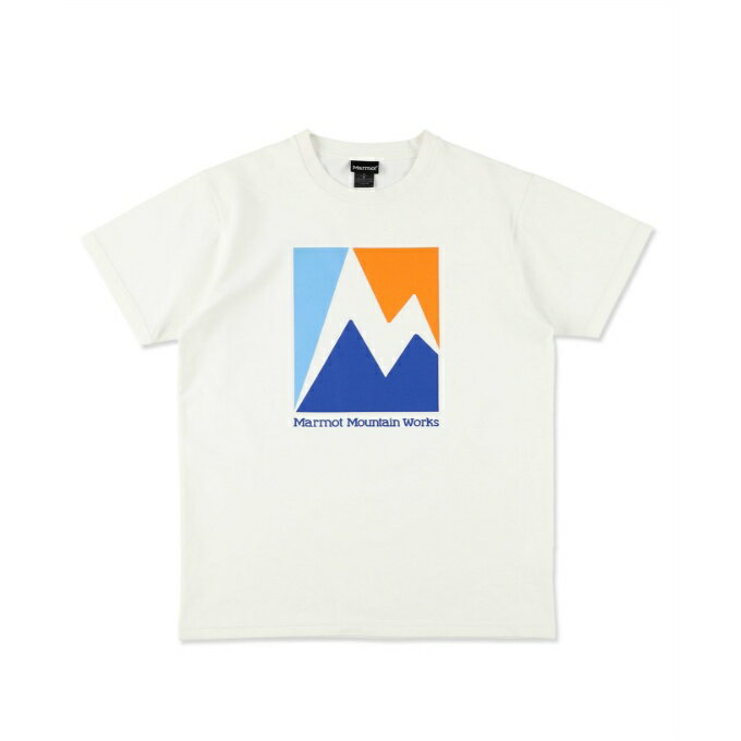 マーモット Marmot Tシャツ 半袖 レディース Crack-T クラックTシャツ TSSWC405 ホワイト