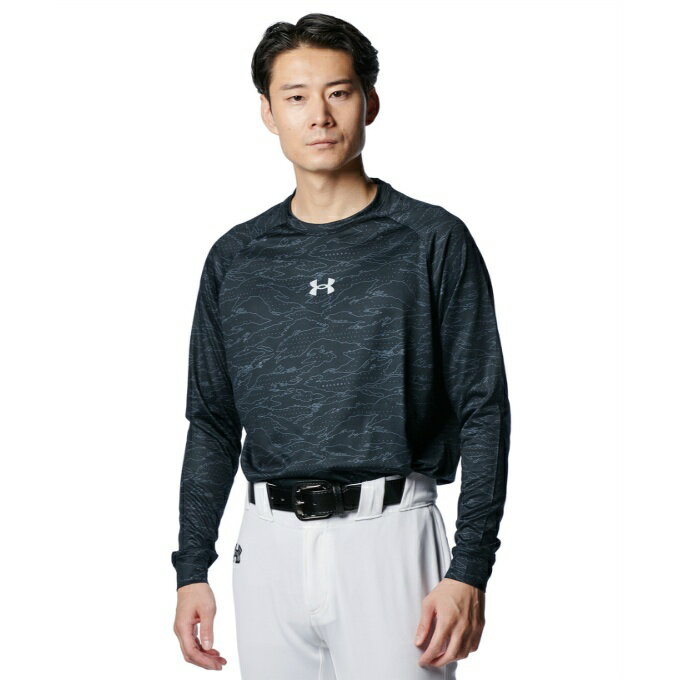 【全品対象最大10%OFF!11/20 20:00〜11/27 1:59】アンダーアーマー 野球 アンダーシャツ 長袖 メンズ UA TECH LS SHIRT...