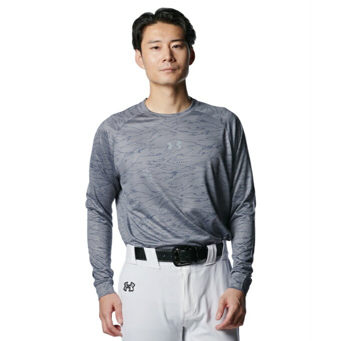 【全品対象最大10%OFF!11/20 20:00〜11/27 1:59】アンダーアーマー 野球 アンダーシャツ 長袖 メンズ UA TECH LS SHIRT...