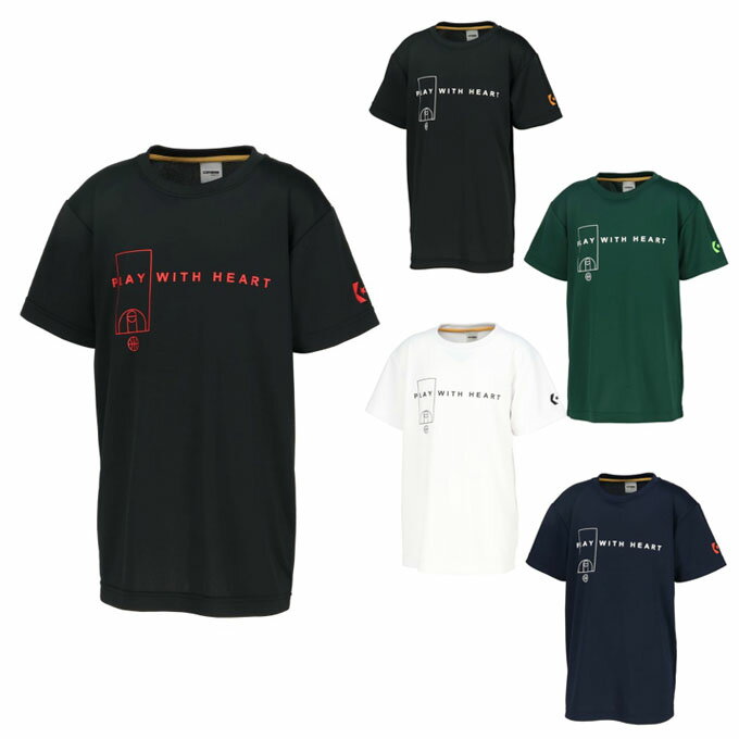 コンバース CONVERSE バスケットボールウェア 半袖シャツ ジュニア プリントTシャツ CB442352