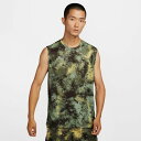 ナイキ スポーツウェア ノースリーブ メンズ Dri-FIT スリーブレス フィットネス Tシャツ RLGD CAMO総柄 FZ8037-386 NIKE