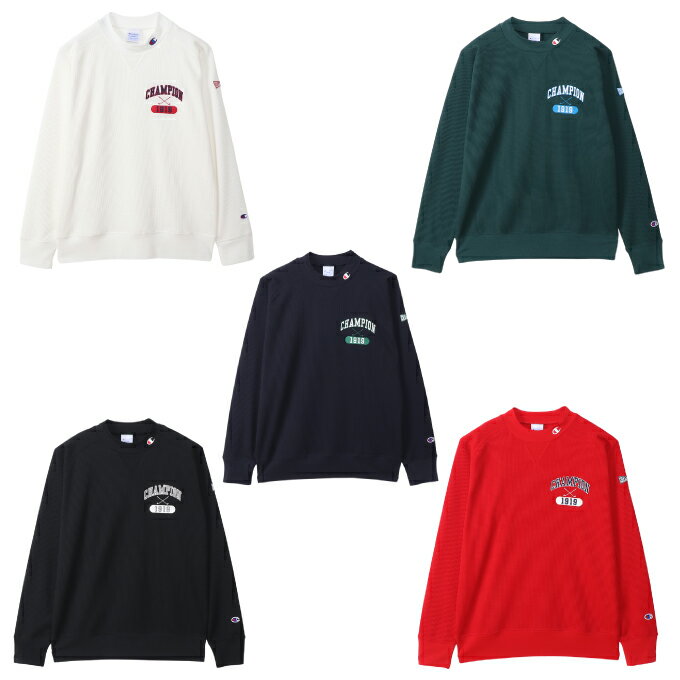 チャンピオン ゴルフウェア 長袖シャツ メンズ サーモワッフルモックネック長袖シャツ C3-AG407 Champion