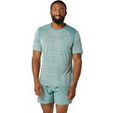 【最大10%OFFクーポン発行中!6/15 0:00〜23:59】アシックス ランニングウェア Tシャツ 半袖 メンズ ランニング半袖シャツ 2011C992-...