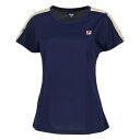 【全品対象最大10%OFFクーポン!7/13 10:00〜7/15 23:59】フィラ FILA テニスウェア ゲームシャツ レディース ゲームシャツ VL29...