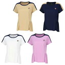 【全品対象最大10%OFFクーポン!7/13 10:00〜7/15 23:59】フィラ FILA テニスウェア ゲームシャツ レディース ゲームシャツ VL29...