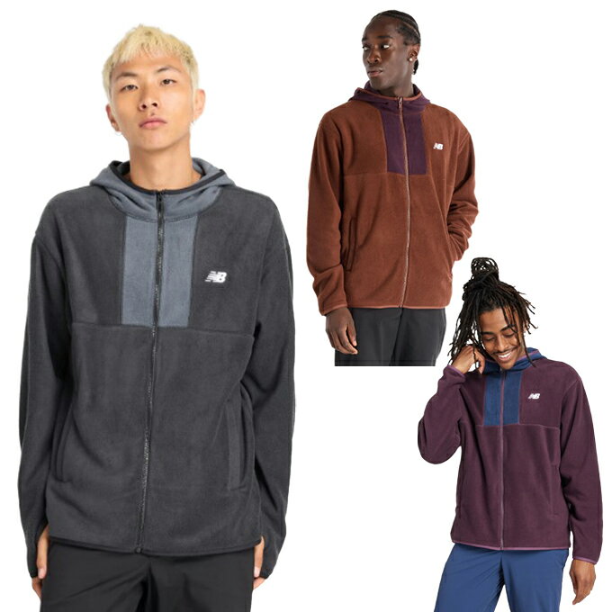 ニューバランス New Balance メンズ フリースジャケット THE CITY ボアジャケット_ AMJ35167 （ブラック）