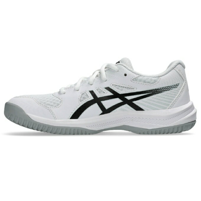 �����å��� �Х졼���塼�� ����˥� ���åץ�����6 UPCOURT 6 GS 1074A045-101 asics ���å� �� �ۥ磻��