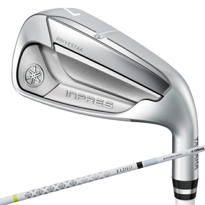 【全品対象最大10%OFF!11/20 20:00〜11/27 1:59】ヤマハ YAMAHA ゴルフクラブ アイアンセット 5本組 レディース ELDIO f...