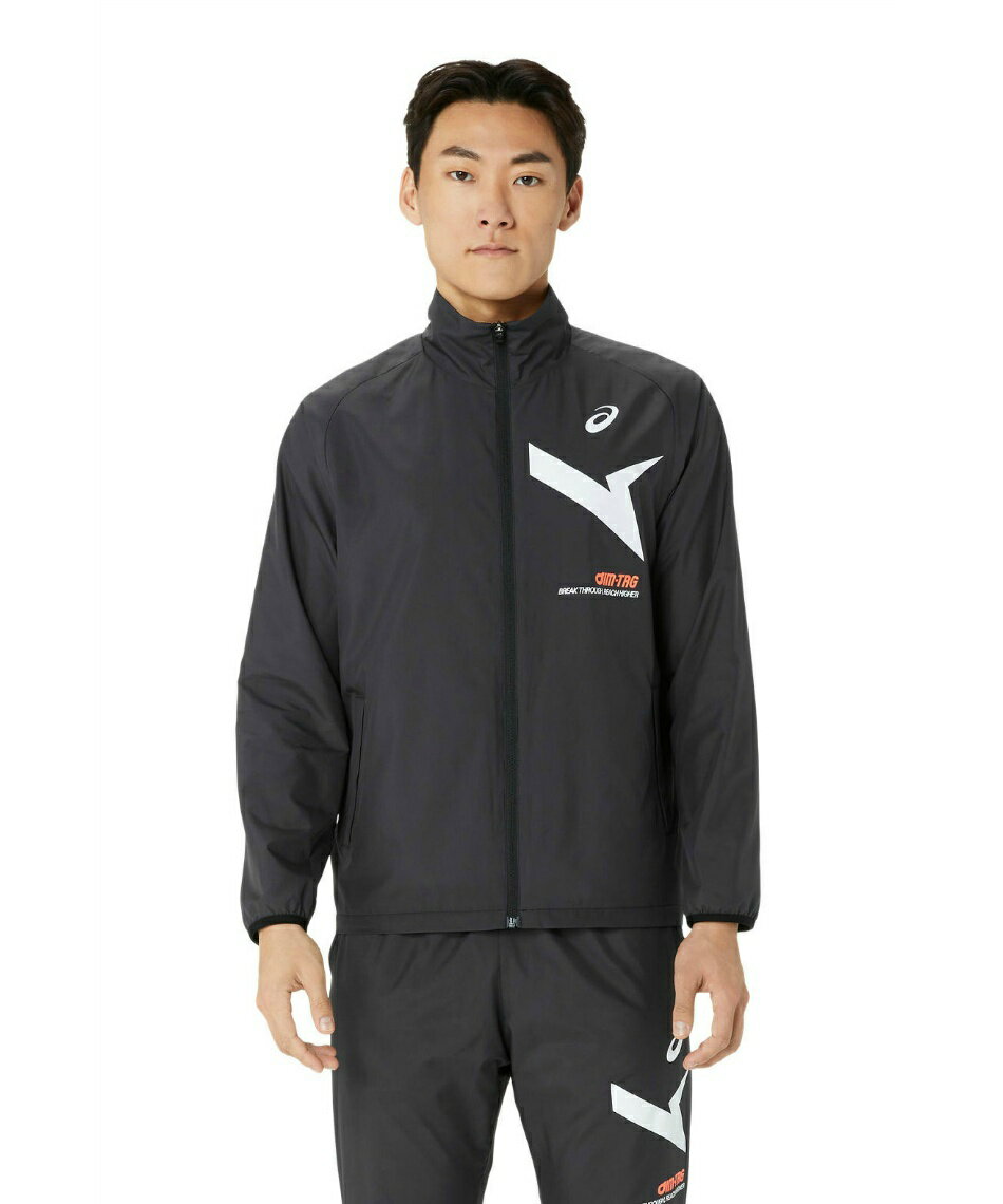 アシックス ウィンドブレーカー 3XO ブラック・レッド 楽天市場】アシックス ウインドブレーカー（モデル年式2021年