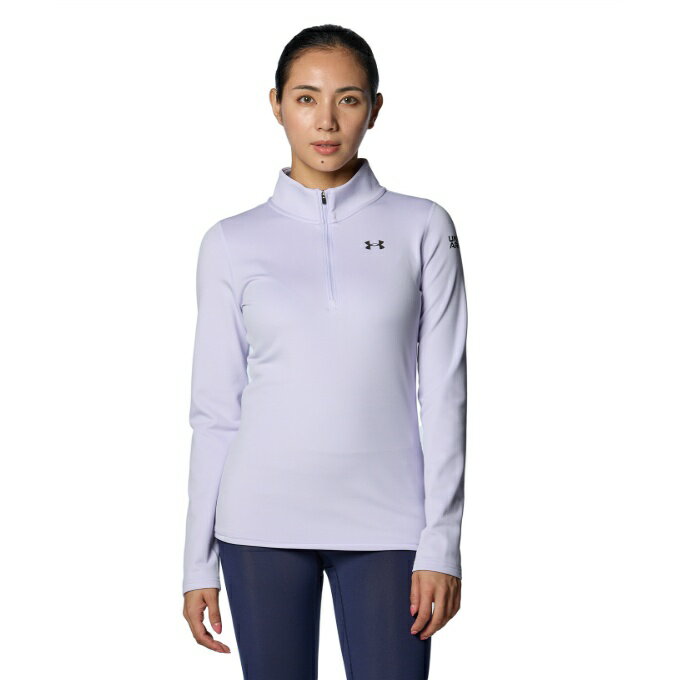 アンダーアーマー アンダーウェア 長袖 レディース UAコールドギア プロ 1/2ジップ ロングスリーブ シャツ 1388176-535 UNDER ARMOUR