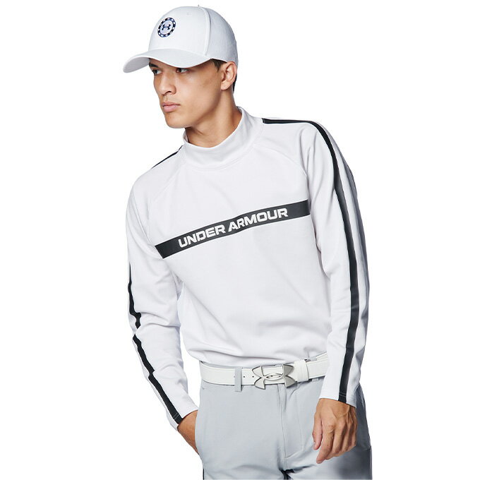 アンダーアーマー ゴルフウェア 長袖シャツ メンズ UAコールドギア プロ ロングスリーブ モックネック シャツ ゴルフ MEN 1388309-100 UNDER ARMOUR その1