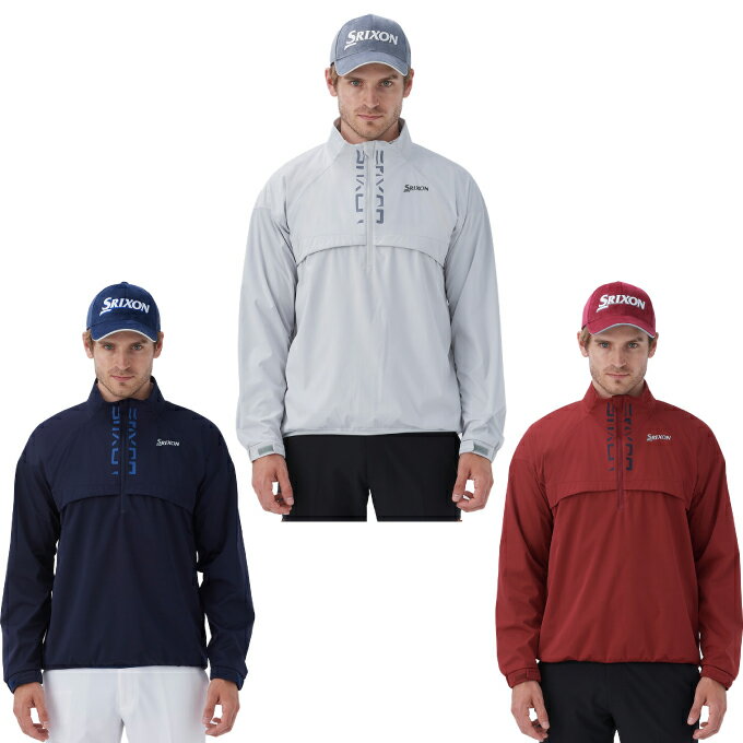スリクソン SRIXON ゴルフウェア ブルゾン メンズ SX JACKET 松山プロ共同開発 ボンディングハーフジップジャケット RG4FJK01M その1