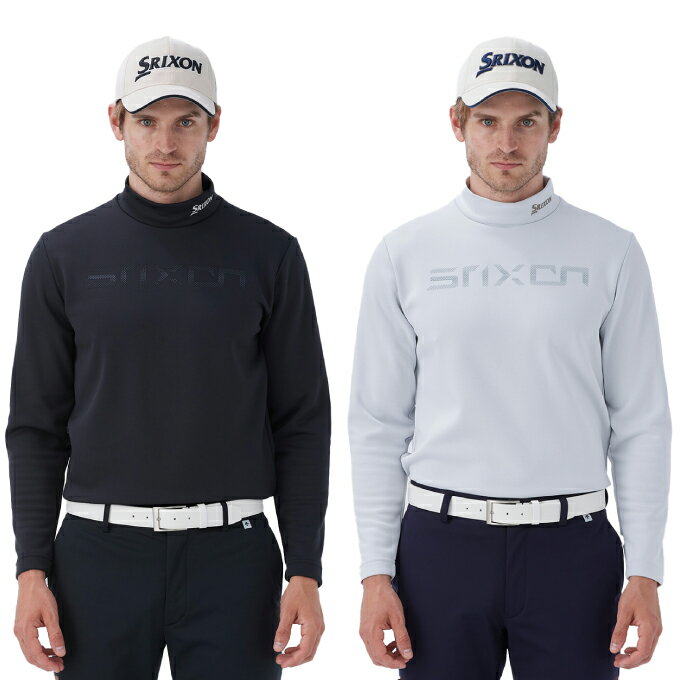 スリクソン SRIXON ゴルフウェア 長袖シャツ メンズ HEAT NAVI モックネックロングスリーブシャツ RG4FLS08M その1