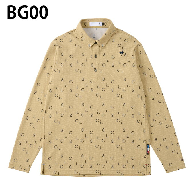 ルコックスポルティフ le coq sportif ゴルフウェア ポロシャツ 長袖 メンズ スト...