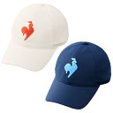 【最大10%OFFクーポン!7/4 20:00〜7/11 1:59】ルコックスポルティフ le coq sportif ゴルフ キャップ レディース サガラ刺繍...
