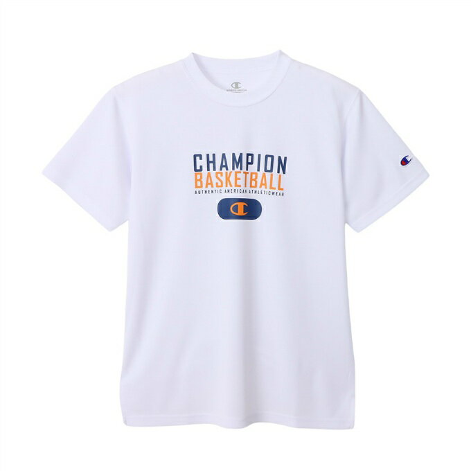 チャンピオン Champion バスケットボールウェア 半袖シャツ ジュニア ミニ ショートスリーブTシャツ E-MOTION CK-AB324-010