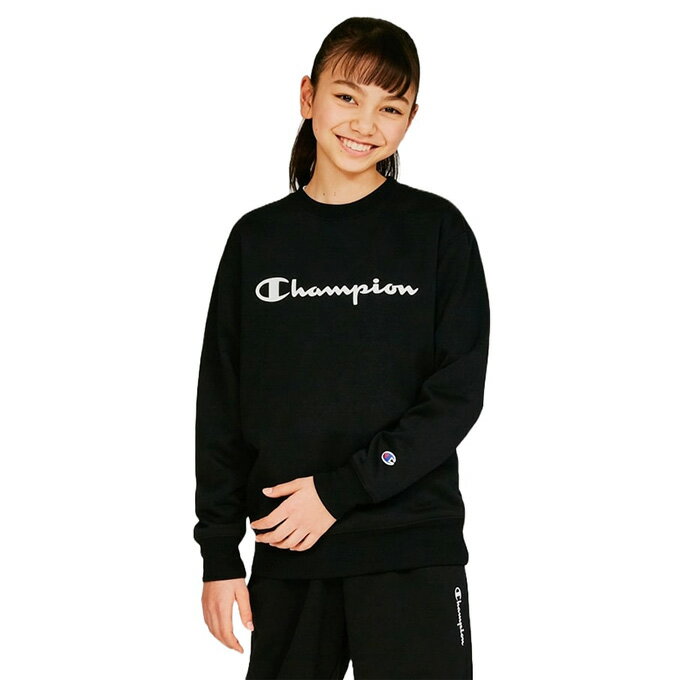 チャンピオン Champion スウェット トレーナー ジュニア ミニ クルーネックスウェットシャツ E-MOTION CK-AB016-090