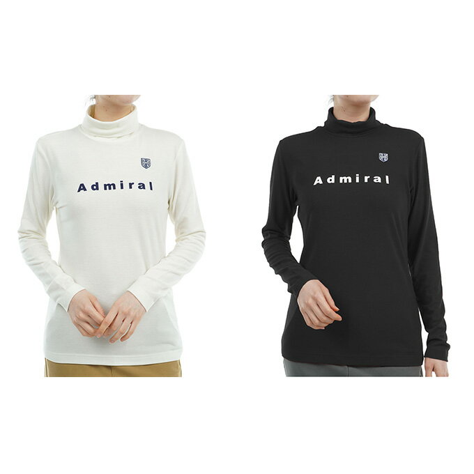アドミラル Admiral ゴルフウェア 長袖シャツ レディース ソフトタッチ ロングスリーブ タートルシャツ ADLA472 その1