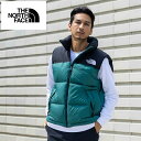 【全品対象最大10%OFFクーポン発行中!~10/18 23:59】ザ・ノース・フェイス ダウンベスト ダウン ジャケット 撥水 メンズ ヌプシベスト ND92338 TG ノースフェイス THE NORTH FACE