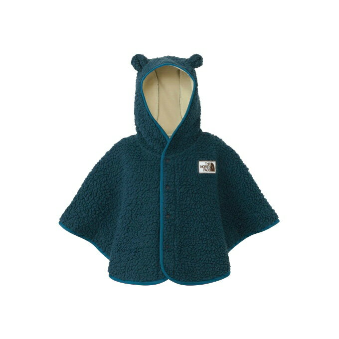 ザ・ノース・フェイス フリース ジュニア ベビーカドルフリースポンチョ NAB72402 PO ノース・フェイス THE NORTH FACE