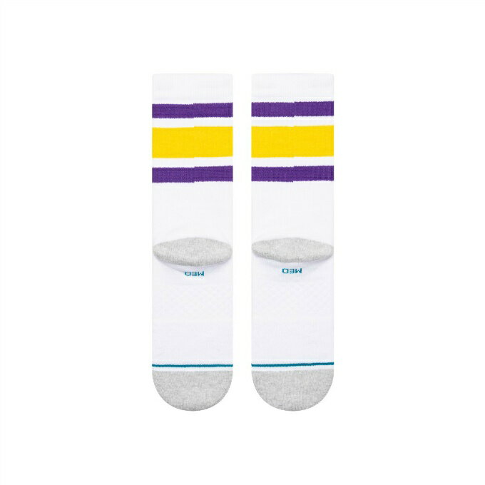 【全品対象最大3万ポイント還元＆10％OFF！ 3/4 20:00〜3/11 1:59】スタンス ソックス STANCE SOCKS バスケットボール ソックス メンズ TUBE LAL Unisex A555C24TLA#WHT