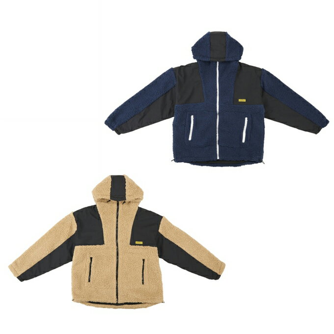 【全品対象最大10%OFFクーポン 2025/11/30 0:00〜12/11 1:59】ゴル gol 中綿ジャケット メンズ フルジップ ボアフーディー G4...