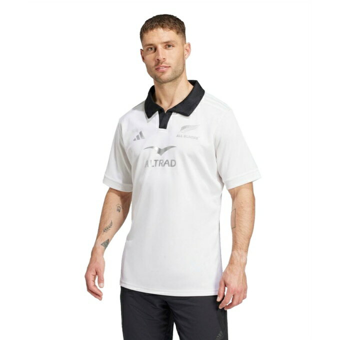 【全品対象最大10%OFF!11/20 20:00〜11/27 1:59】アディダス ラグビーウェア 半袖シャツ メンズ オールブラックス ラグビー 半袖ジャー...