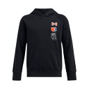 アンダーアーマー スウェットパーカー ジュニア UA RIVAL FLEECE SKETCH PACK HOODIE 1386718-001 UNDER ARMOUR
