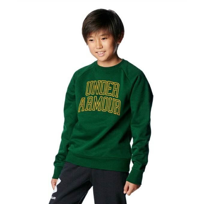アンダーアーマー スウェットトレーナー ジュニア UAライバルフリース カレッジ クルー 6000886-301 UNDER ARMOUR
