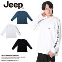 【最大10%OFFクーポン!7/4 20:00〜7/11 1:59】ジープ Jeep Tシャツ 長袖 メンズ レディース アームメッセージロングスリーブTシャツ...