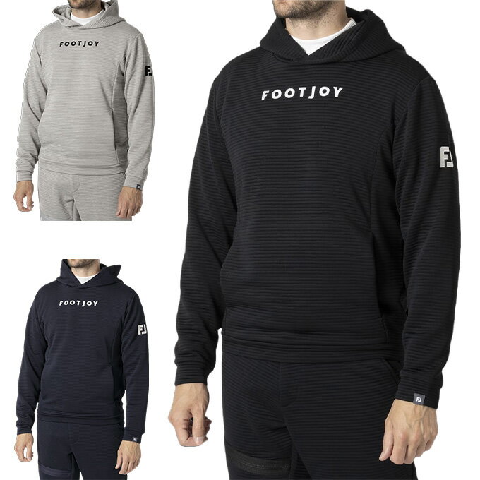 フットジョイ FootJoy ゴルフウェア スウェット メンズ MEN'S ポコエット 長袖プルオーバーフーディー FJ-F24-M02 その1