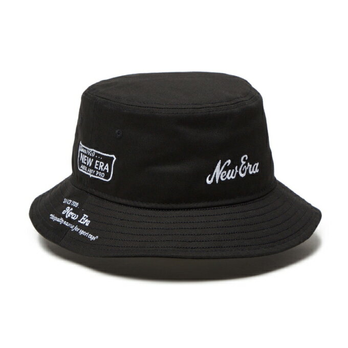 ニューエラ NEW ERA ゴルフ ハット メンズ バケット01 Archive Logo アーカイブロゴ ブラック 14326250