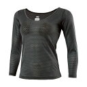 ミレー アンダーウェア 長袖 レディース ウィメンズ ドライナミック スルー ロングスリーブ MIV01888 0247 アンダーシャツ Uネック 下着 インナ...