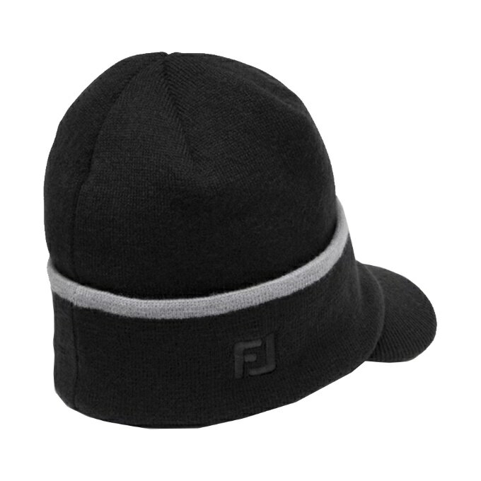 フットジョイ FootJoy ゴルフ ニット帽 メンズ ビッグロゴブリムビーニー FH24BBR