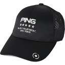 ピン(PING) ゴルフ キャップ メンズ レーザーパンチングキャップ 37868 【国内正規品】【2025年春夏モデル】