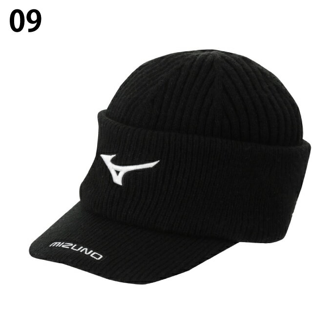 ミズノ ゴルフ ニット帽 メンズ 発熱素材 ブレスサーモツアーニットキャップ E2MWB508 MIZUNO