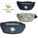 最大ポイント10倍&10%OFFクーポン!~9/11 1:59| マークゴンザレス Mark Gonzales ボディバッグ フラワー アイコン ボディバッグ 2H9-62226
