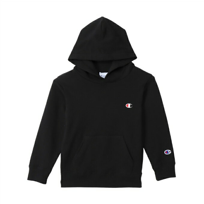 チャンピオン Champion スウェットパーカー ジュニア BS 裏毛 ワンポイントフーディ CK-Y101-090