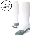 スタンス ソックス STANCE SOCKS 野球 ソックス メンズ DIAMOND SPORT OTC A759A24ICO#WHT