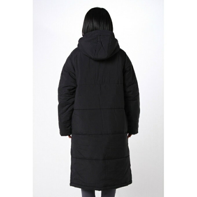 ロングコート レディース 中綿ロングコート AL451105C71 ベンチコート 防寒 防風 アウター 黒 ブラック くろ アンドライフ &life