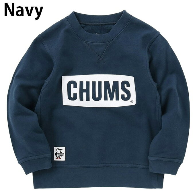 チャムス CHUMS スウェット トレーナー ジュニア キッズチャムスロゴクルートップ...
