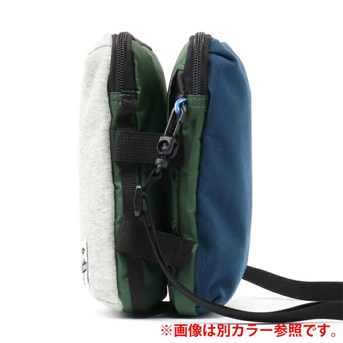 チャムス CHUMS ショルダーバッグ メンズ レディース ディバイドショルダースウェットナイロン ショルダーバッグ CH60-3733 H-Violet/Pink